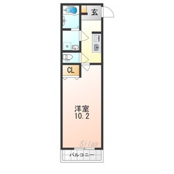 CASA徳庵の物件間取画像